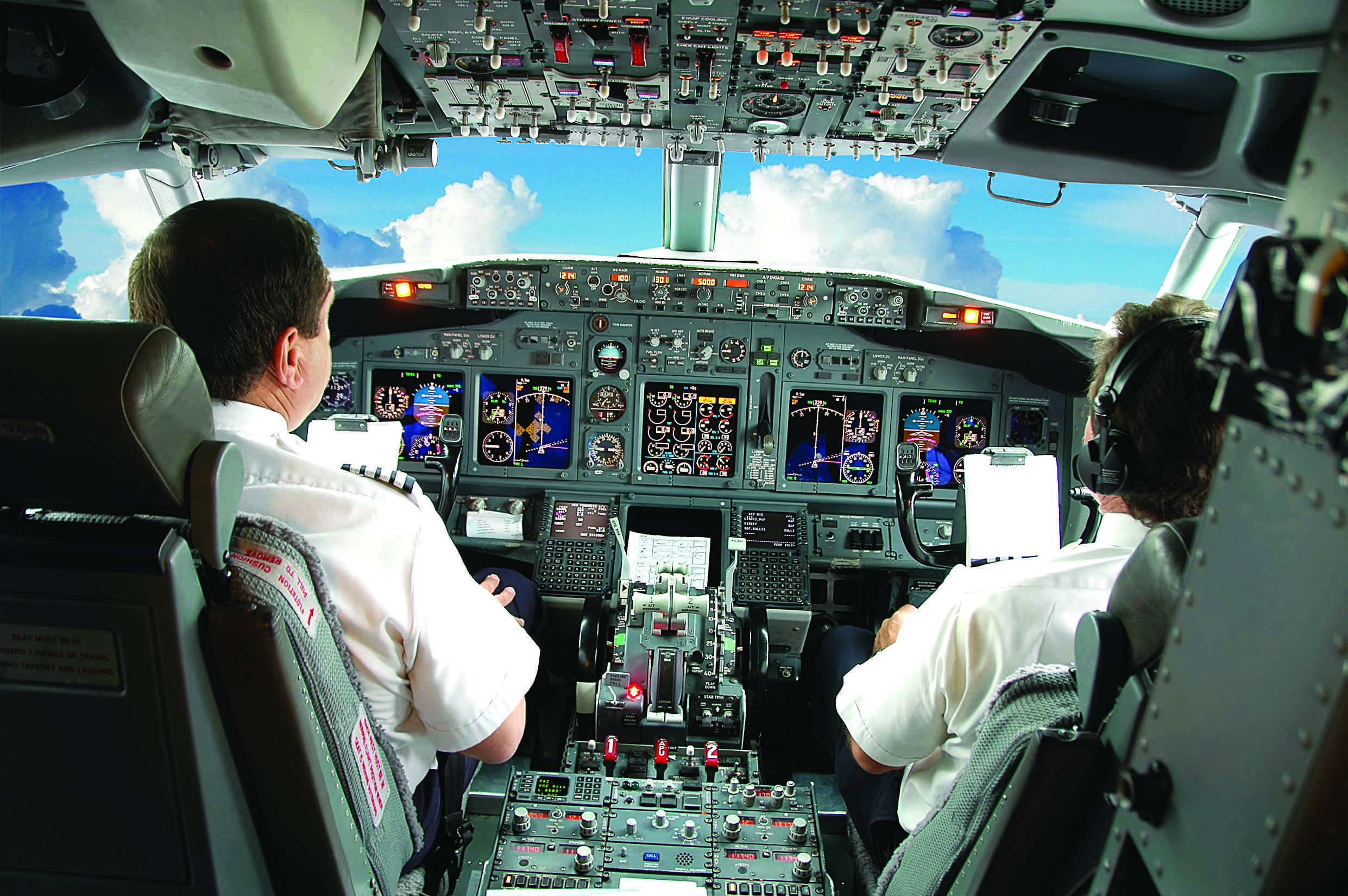 How does the speedometer on an aeroplane work?