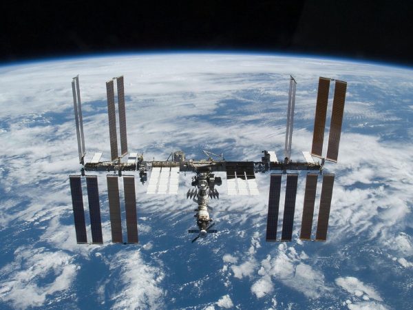 ISS large ISS nears completion
