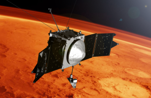 Mars, NASA, MAVEN, space, orbiter, Martian, atmosphere, solar winds, ions, climate change