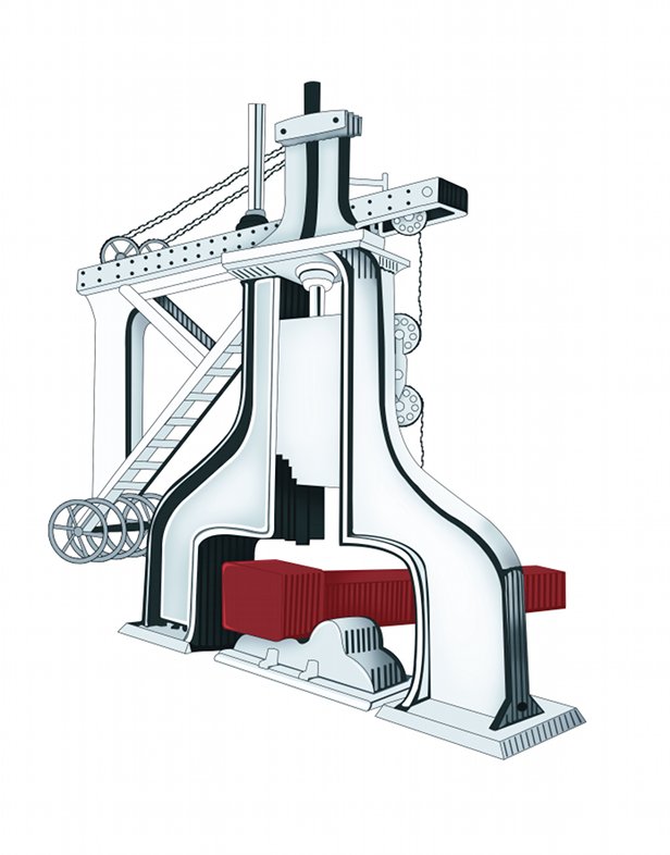 The steam hammer How It Works
