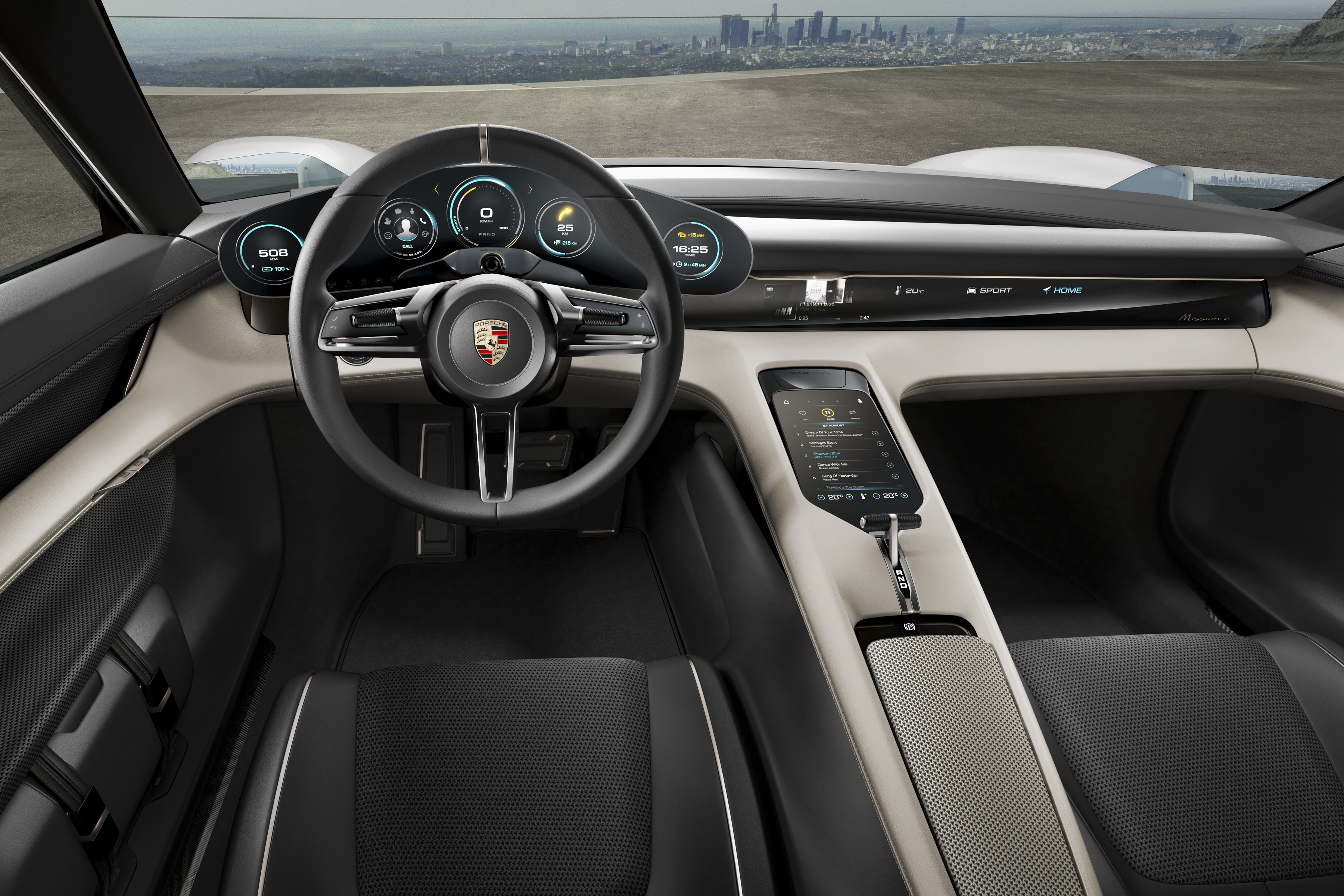 Porsche's Mission E: The ultra-fast concept car that can read your ...