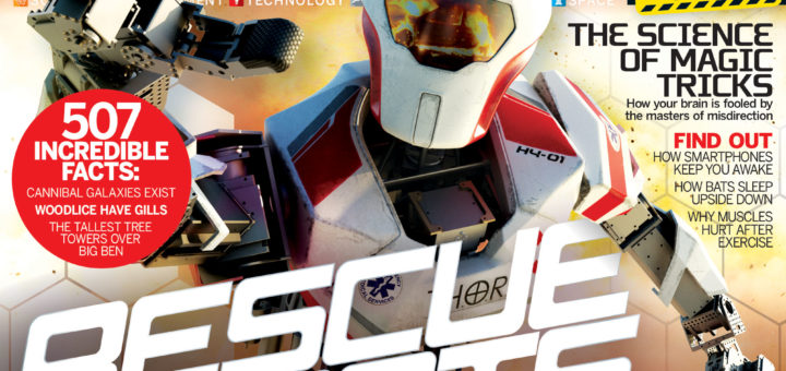 How It Works Issue 82 cover - rescue robots