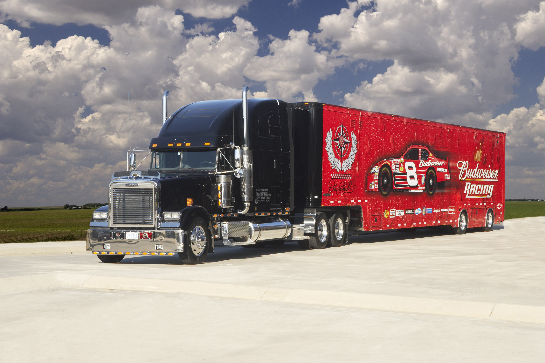 NASCAR haulers: How do these 18-wheelers transport race cars and more