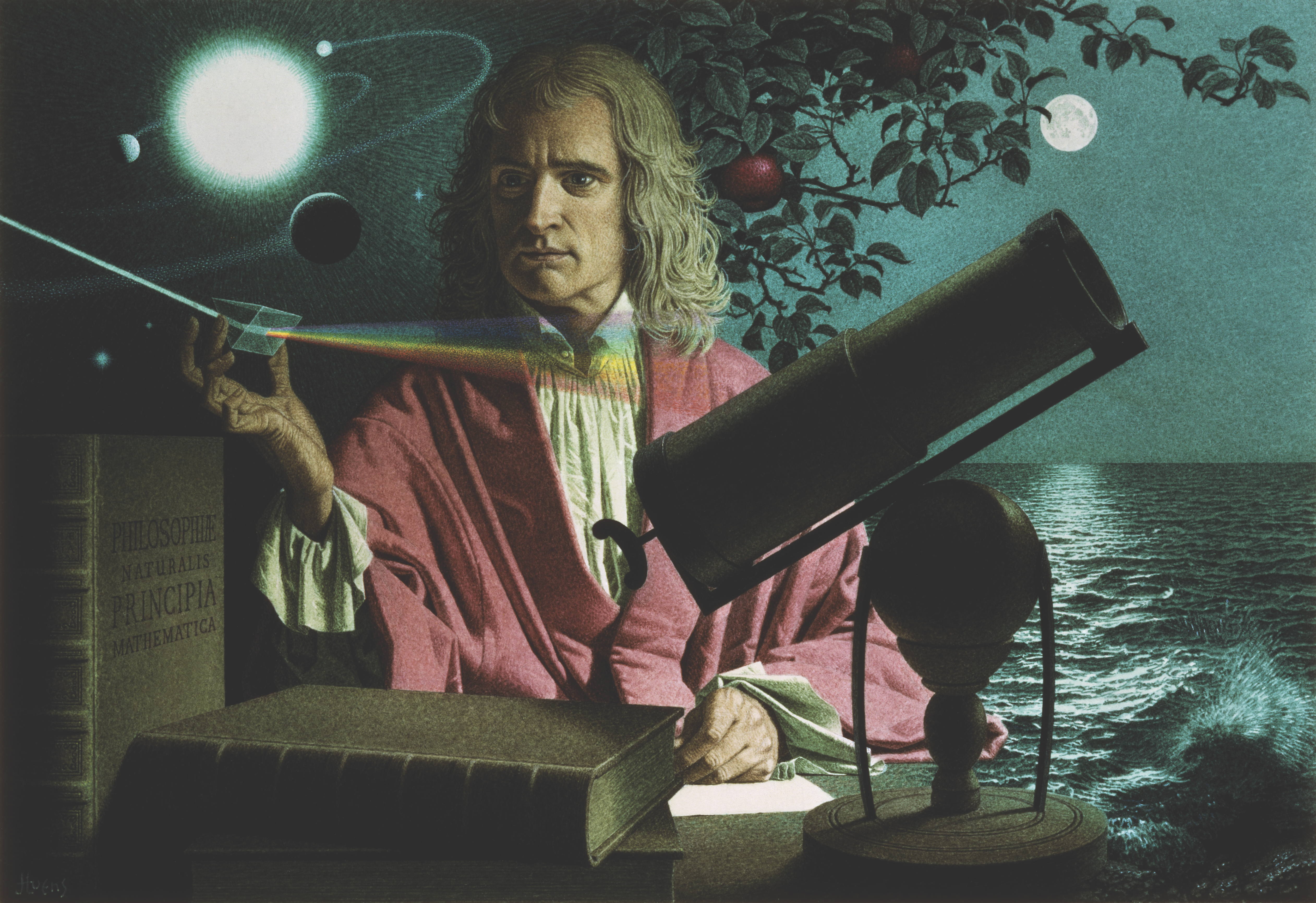 isaac newton scientific research