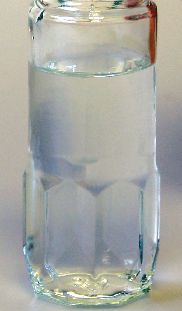 Penny drop experiment step 2