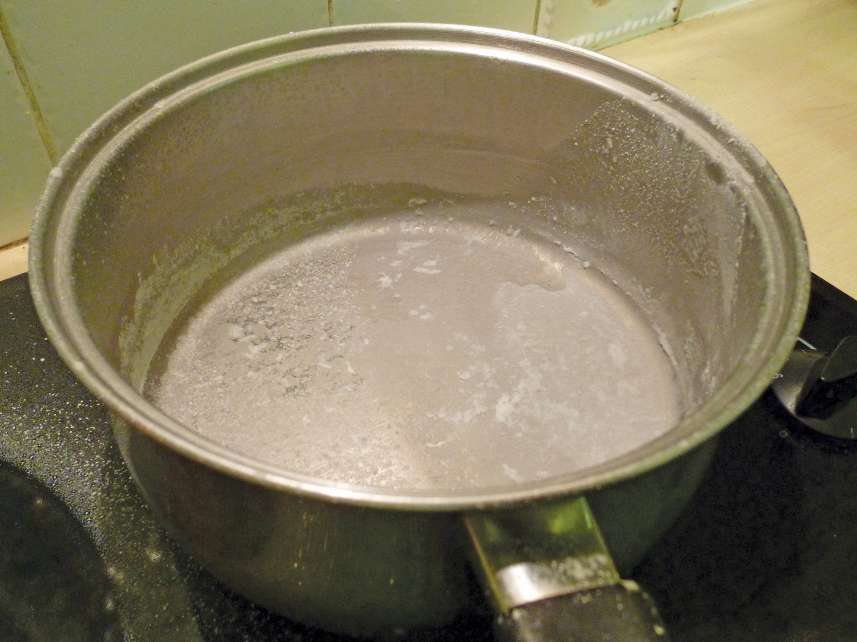 Hot ice experiment - step 2