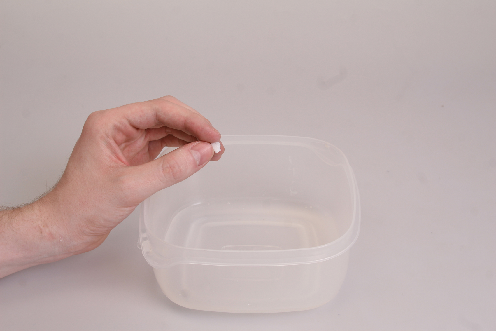 Hot ice experiment - step 4