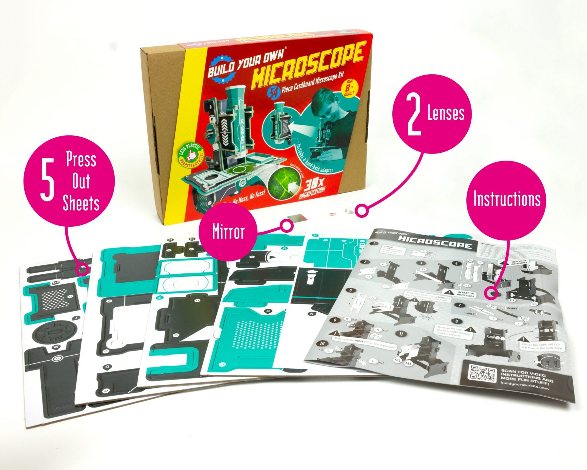 Simple Microscope Kit Closed: Win 1 of 10 Build Your Own Microscope Kits – How It Works