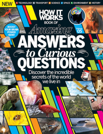 005: How it Works Amazing Answers to Curious Questions cover.
Discover the incredible secrets of the world we live in