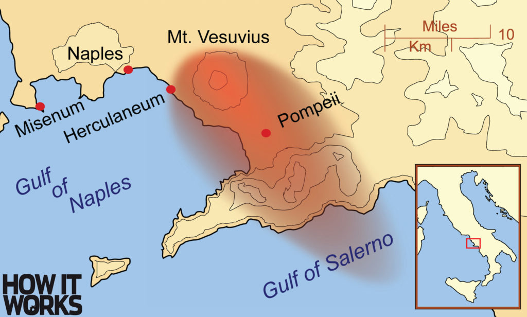 pompeii volcano case study